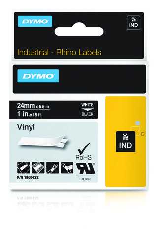 Dymo 1805432 Etiquetadora Branco Sobre Preto