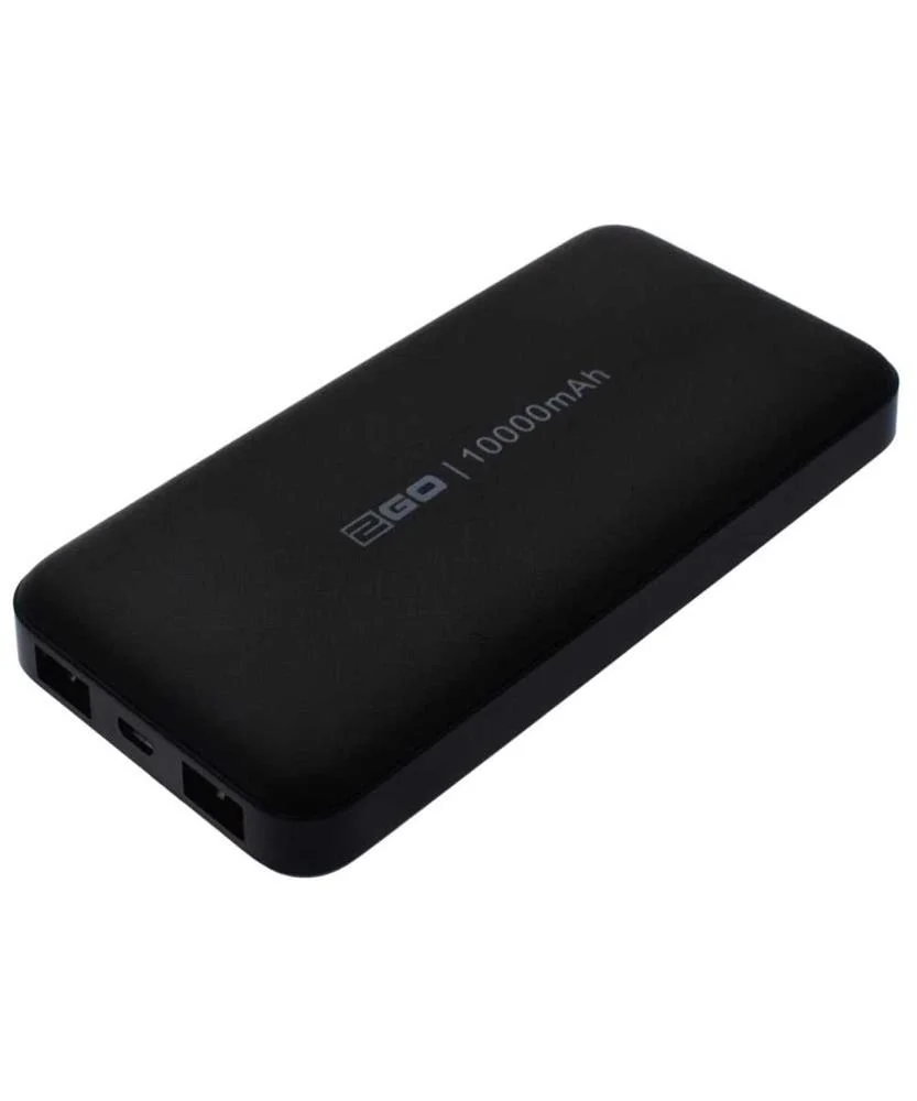 2go Powerbank Basic 10000mah 2x Usb Inkl. Micro-Usb Kabel