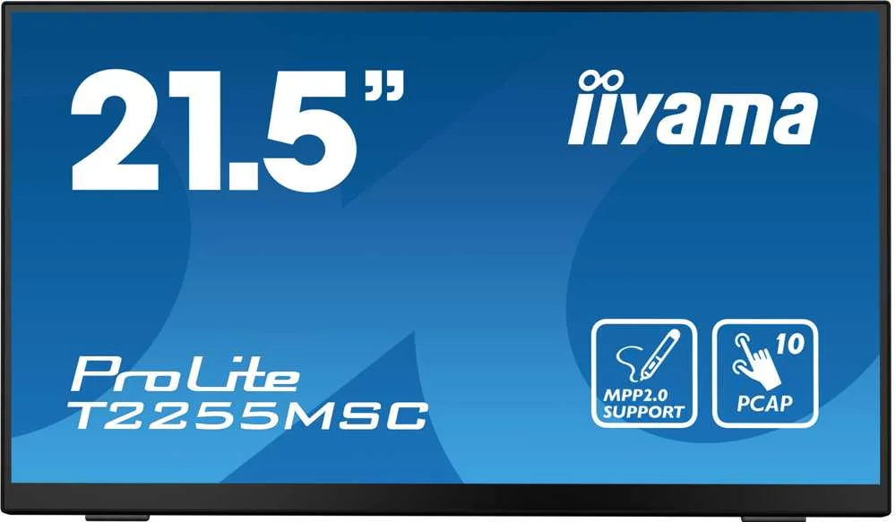 Iiyama 54.5cm (21,5") T2255msc-B1 16:9  M-Touch Hdmi+Usb Ips Retail