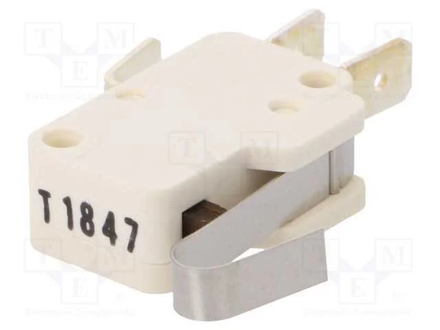 Microinterruptor Snap Action, Spdt, 10a/400vac, Pos: 2, -40÷100c
