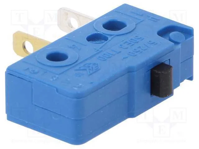 Microinterruptor Snap Action, Sem Alavanca, Spdt, 5a/250vac