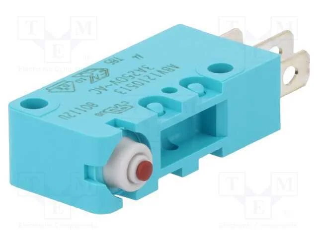 Microinterruptor SNAP ACTION, sem alavanca, SPDT,.