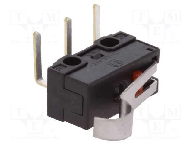 Microinterruptor SNAP ACTION, com alavanca que si.