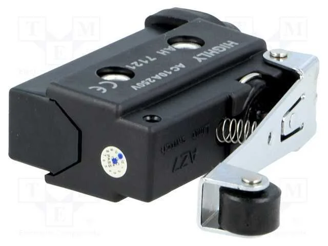 Microinterruptor SNAP ACTION, com alavanca (com r.