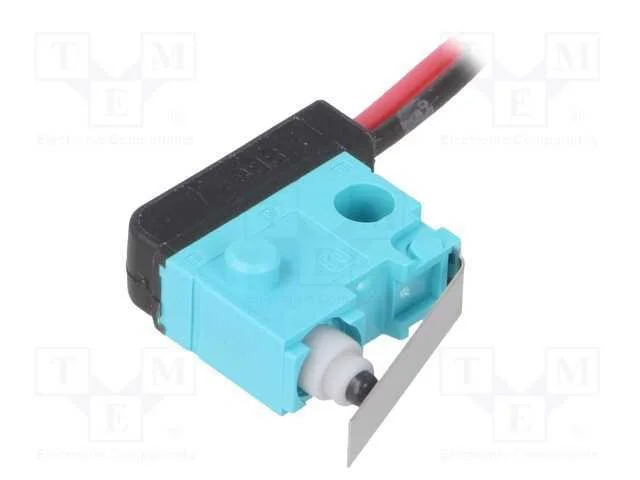 Microinterruptor Snap Action, com Alavanca, Spst-Nc, 0,1a/30vdc