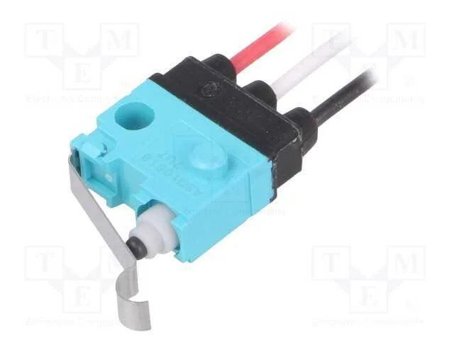 Microinterruptor Snap Action, com Alavanca, Spdt, 0,1a/30vdc