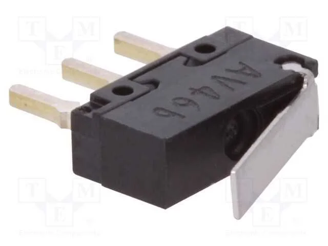 Microinterruptor Snap Action, com Alavanca, Spdt,.