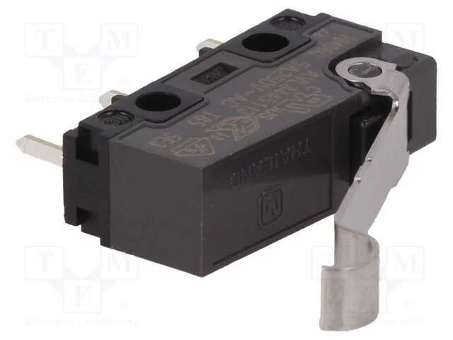 Microinterruptor SNAP ACTION, SPDT, ON-(ON), Pos:.