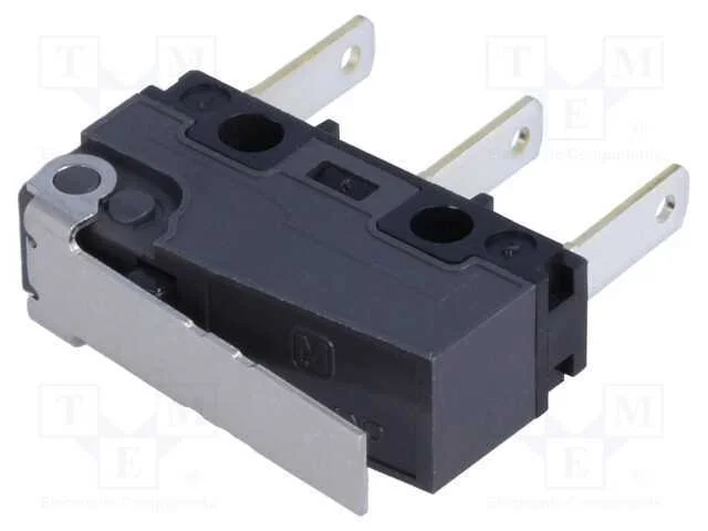 Microinterruptor Snap Action, com Alavanca, Spdt, 5a/250vac