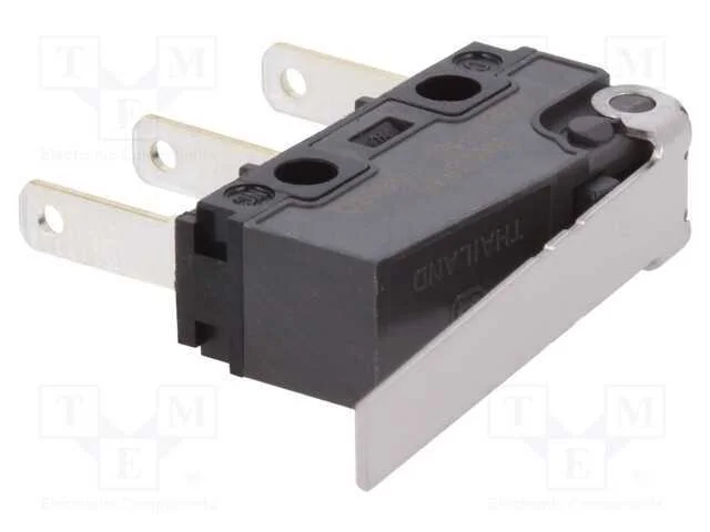 Microinterruptor Snap Action, com Alavanca, Spdt,.