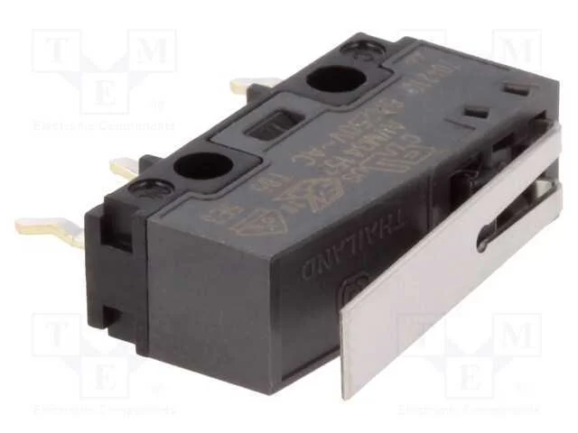 Microinterruptor Snap Action, com Alavanca, Spdt,.