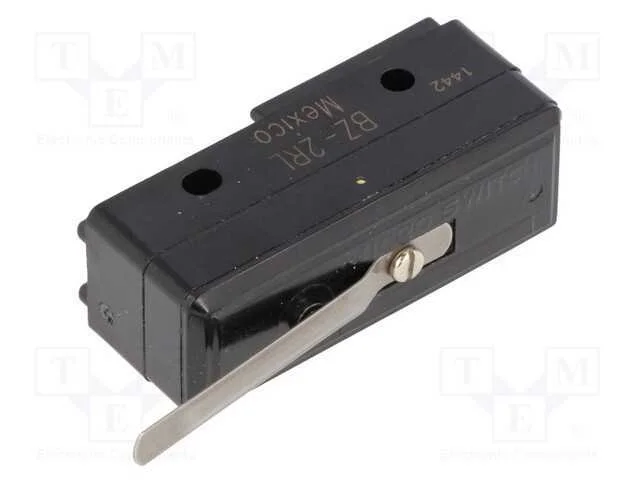 Microinterruptor Snap Action, Operação Precisa,Com Alavanca