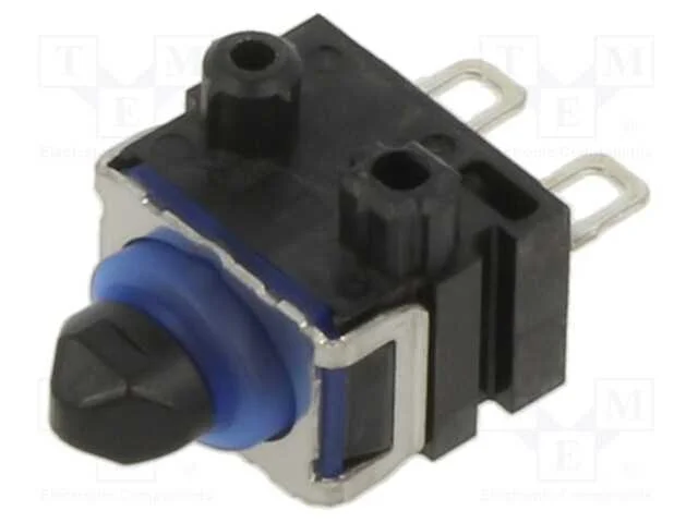 Microinterruptor SNAP ACTION, com núcleo, SPST-NO.