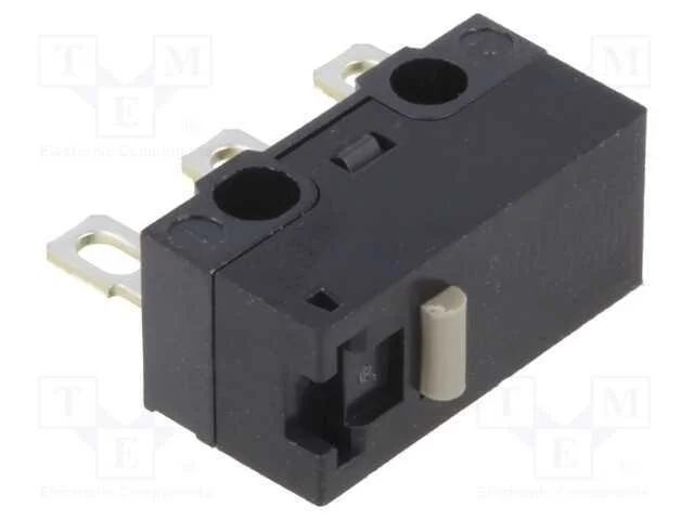 Microinterruptor Snap Action, Sem Alavanca, Spdt, 0,1a/30vdc
