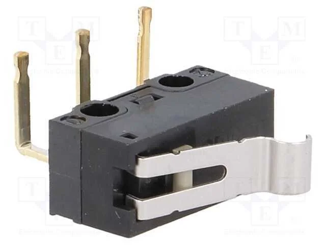 Microinterruptor SNAP ACTION, com alavanca que si.