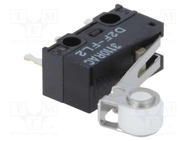 Microinterruptor SNAP ACTION, com alavanca que si.