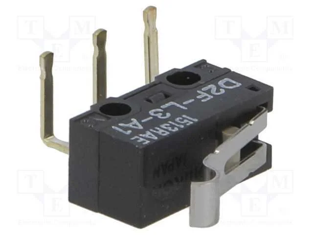 Microinterruptor SNAP ACTION, com alavanca que si.