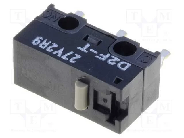 Microinterruptor Snap Action, Sem Alavanca, Spdt, 3a/125vac