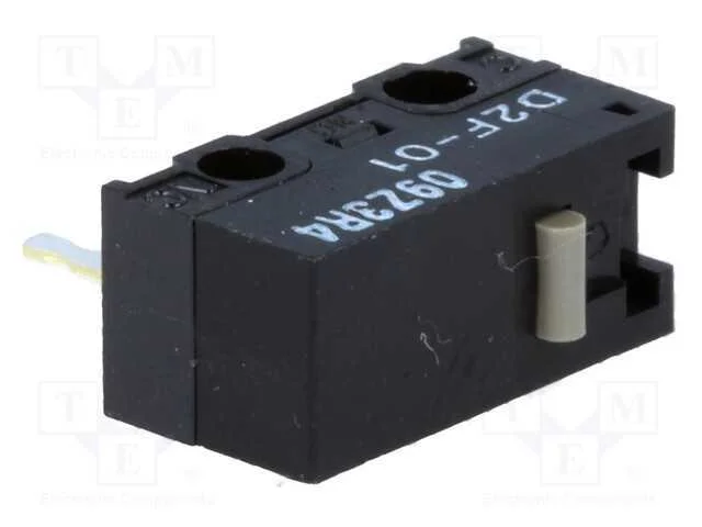 Microinterruptor Snap Action, Sem Alavanca, Spdt, 0,1a/30vdc