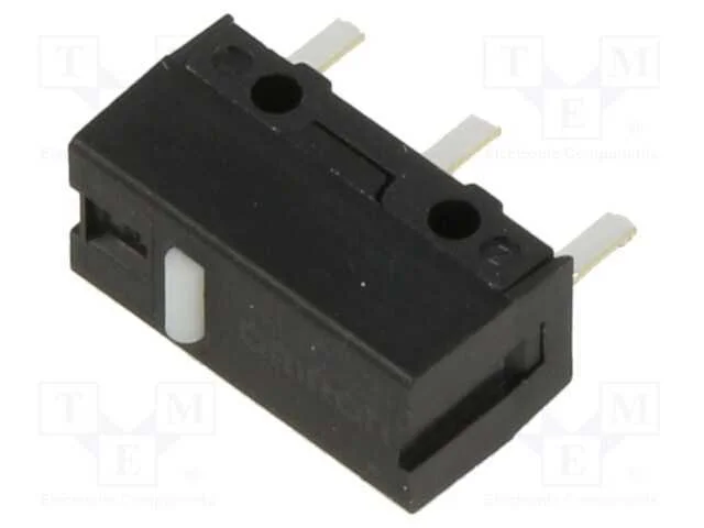 Microinterruptor Snap Action, Sem Alavanca, Spst-No, Off-(On)