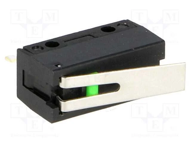 Microinterruptor Snap Action, com Alavanca, Spst-No, 0,1a/6vdc