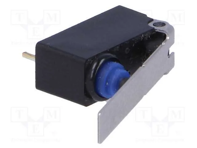 Microinterruptor Snap Action, com Alavanca, Spdt, 0,1a/125vac