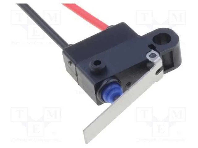 Microinterruptor Snap Action, com Alavanca, Spst-Nc, 2a/12vdc