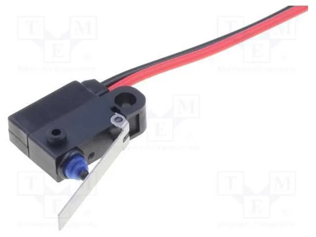 Microinterruptor Snap Action, com Alavanca, Spst-Nc, 2a/12vdc