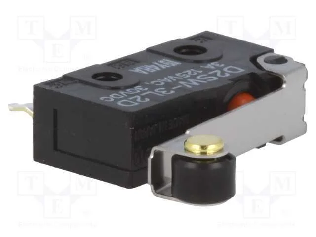 Microinterruptor SNAP ACTION, com alavanca (com r.