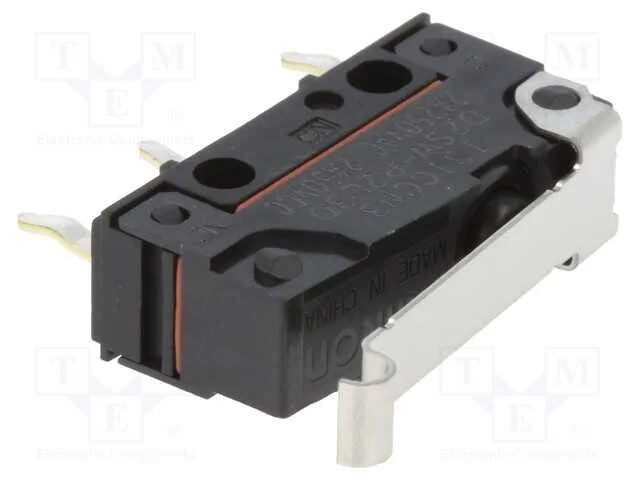 Microinterruptor SNAP ACTION, com alavanca que si.