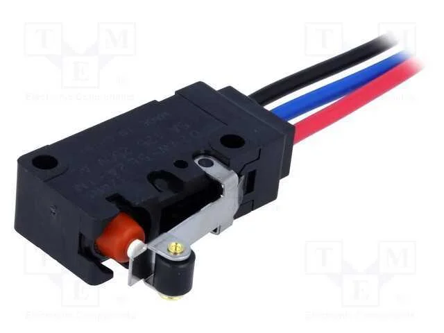 Microinterruptor SNAP ACTION, com alavanca (com r.