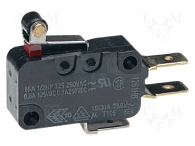 Microinterruptor SNAP ACTION, com alavanca (com r.