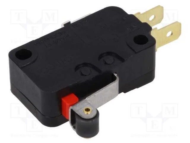 Microinterruptor SNAP ACTION, com alavanca (com r.