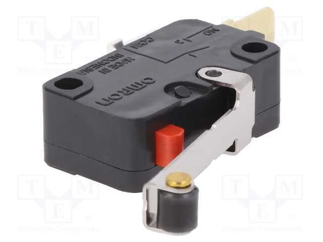 Microinterruptor SNAP ACTION, com alavanca (com r.