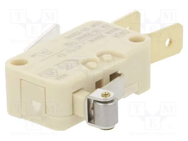 Microinterruptor SNAP ACTION, SPDT, 16A/250VAC, 4.