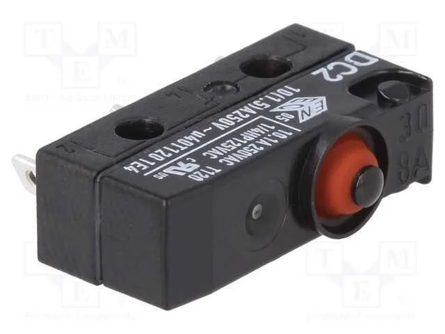 Microinterruptor SNAP ACTION, SPDT, 10A/250VAC, O.