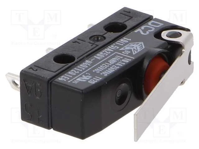 Microinterruptor SNAP ACTION, SPDT, 10A/250VAC, O.