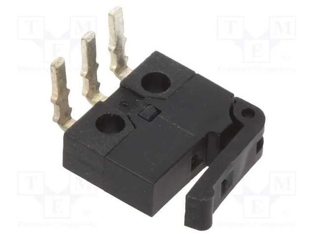 Microinterruptor SNAP ACTION, SPDT, 0,5A/30VDC, O.