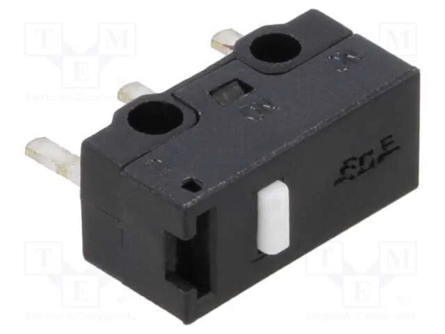 Microinterruptor SNAP ACTION, sem alavanca, SPDT,.