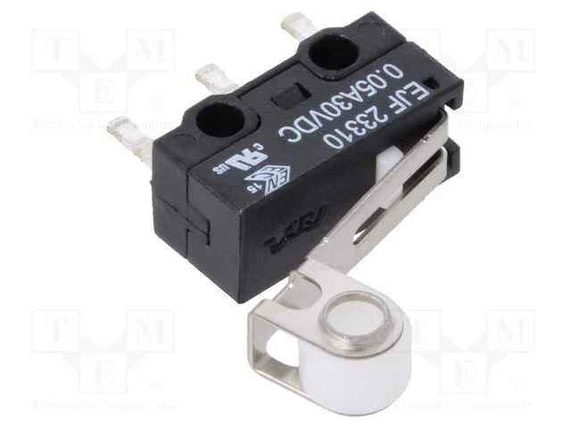 Microinterruptor SNAP ACTION, com alavanca (com r.