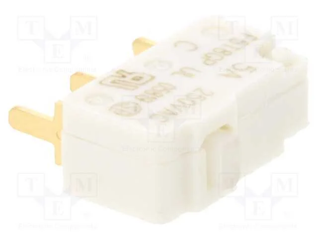 Microinterruptor SNAP ACTION, sem alavanca, SPDT,.