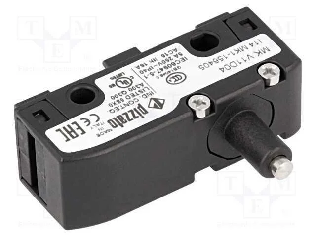 Microinterruptor Snap Action, com Núcleo, Spdt, 6a/250vac, Pos: 2