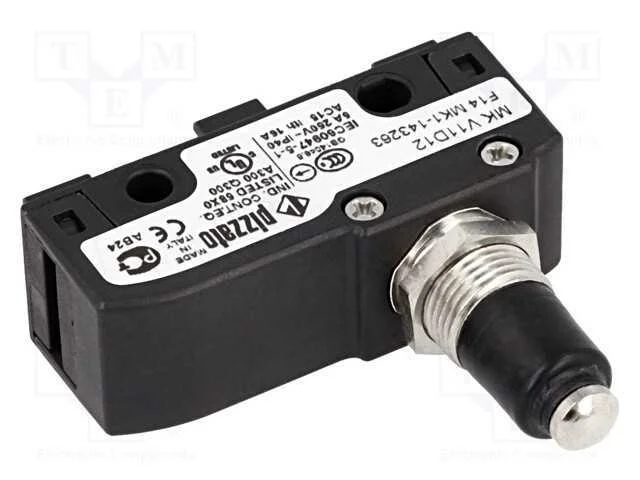 Microinterruptor Snap Action, com Núcleo, Spdt, 6a/250vac, Pos: 2
