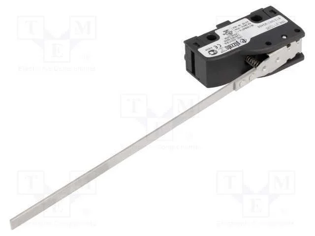 Microinterruptor Snap Action, com Alavanca, Spdt, 6a/250vac