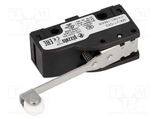 Microinterruptor SNAP ACTION, com alavanca (com r.