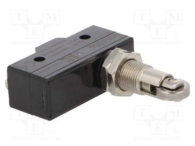 Microinterruptor Snap Action, com Rolo, Spdt, 15a/250vac, Pos: 2
