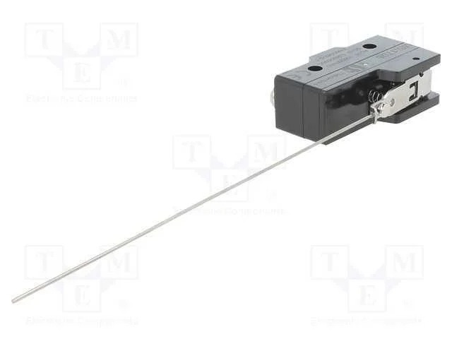 Microinterruptor Snap Action, com Alavanca, Spdt, 15a/250vac