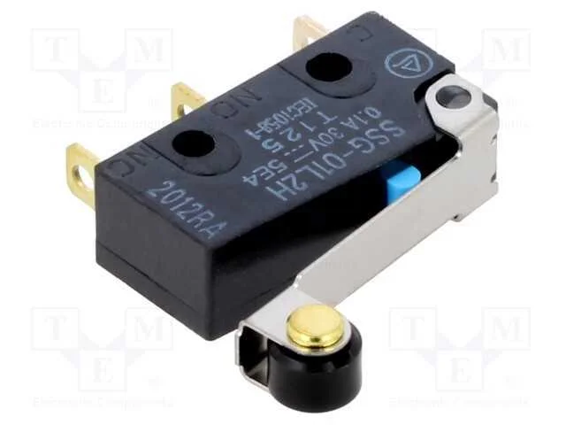 Microinterruptor SNAP ACTION, com alavanca (com r.