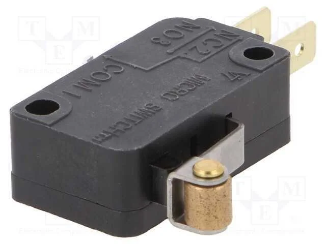Microinterruptor SNAP ACTION, com alavanca (com r.