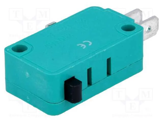 Microinterruptor SNAP ACTION, sem alavanca, SPDT,.